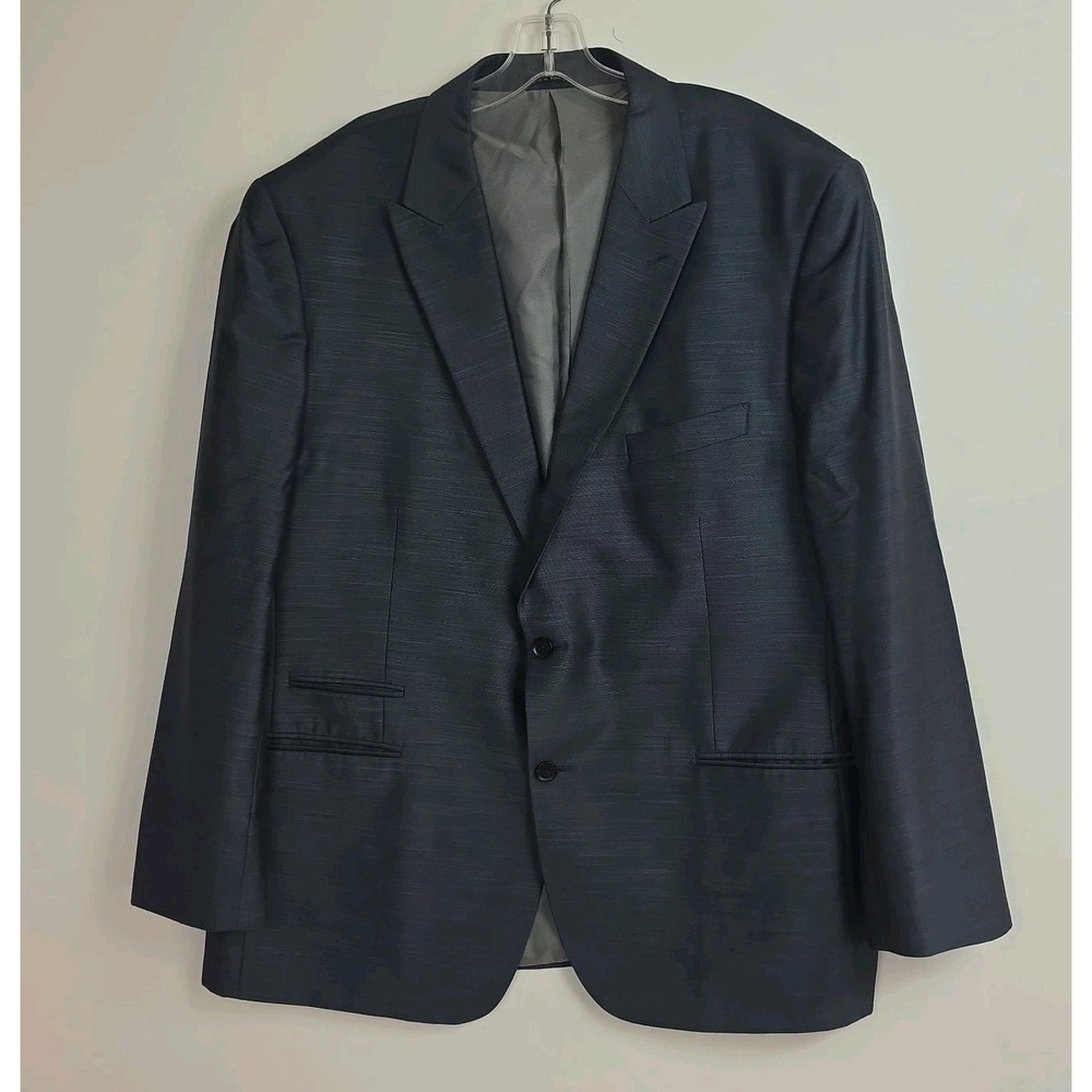 Steve Harvey Celebrity Edition Blazer Men's Size 50R Dark Gray Two Button
